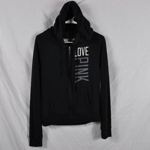 Pink by Victoria Secret Tops - Pink By Victoria Secret Small Zip Up Hoodie